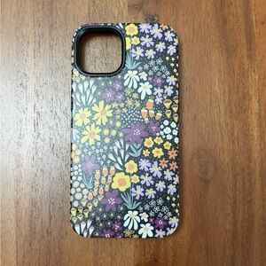 CASELY Bold + MagSafe iPhone 13 Phone Case - Falling for You - Plum Floral